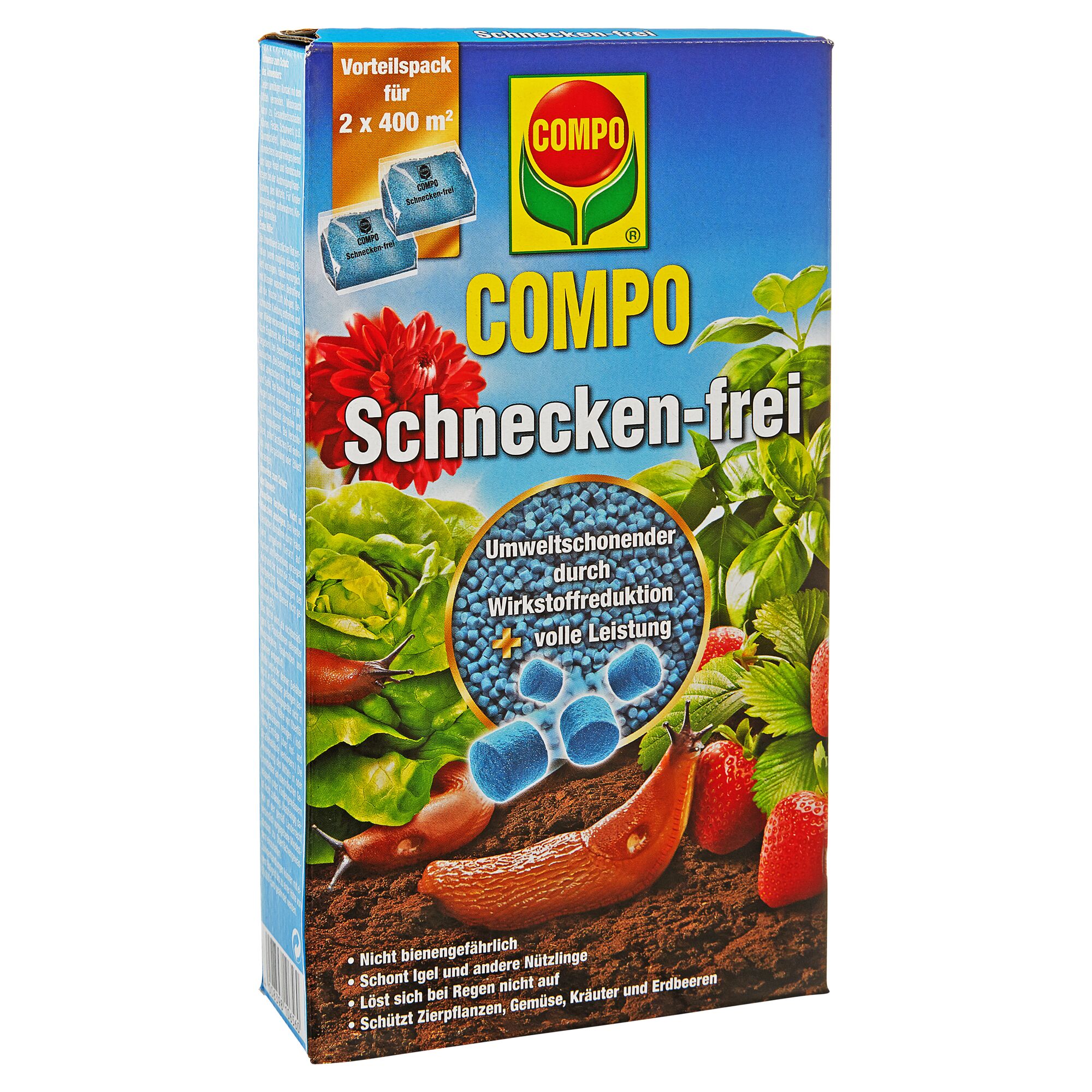 COMPO Schneckenfrei Vorteilspack für 800 m²