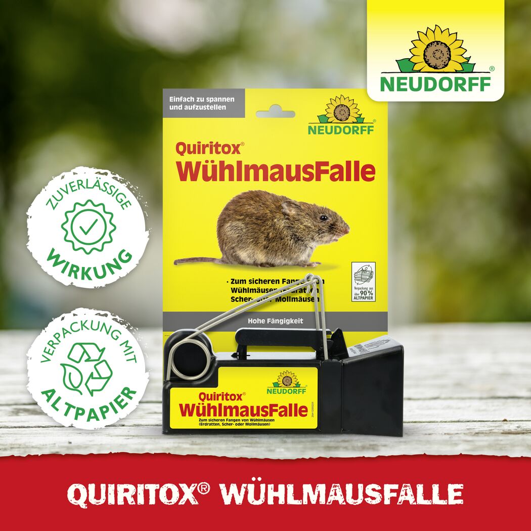 Wühlmausfalle 'Quiritox'