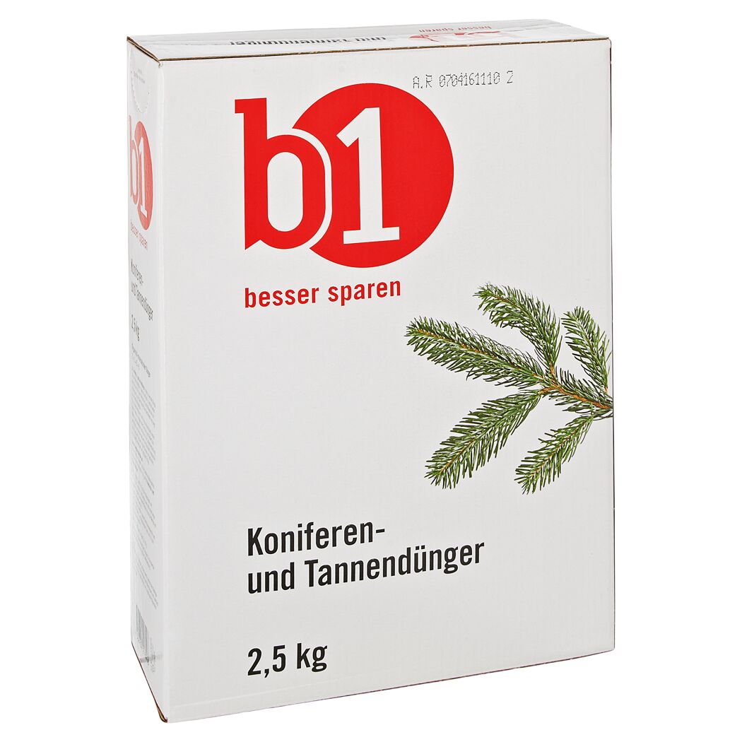 b1 Koniferen- und Tannendünger 2,5 kg