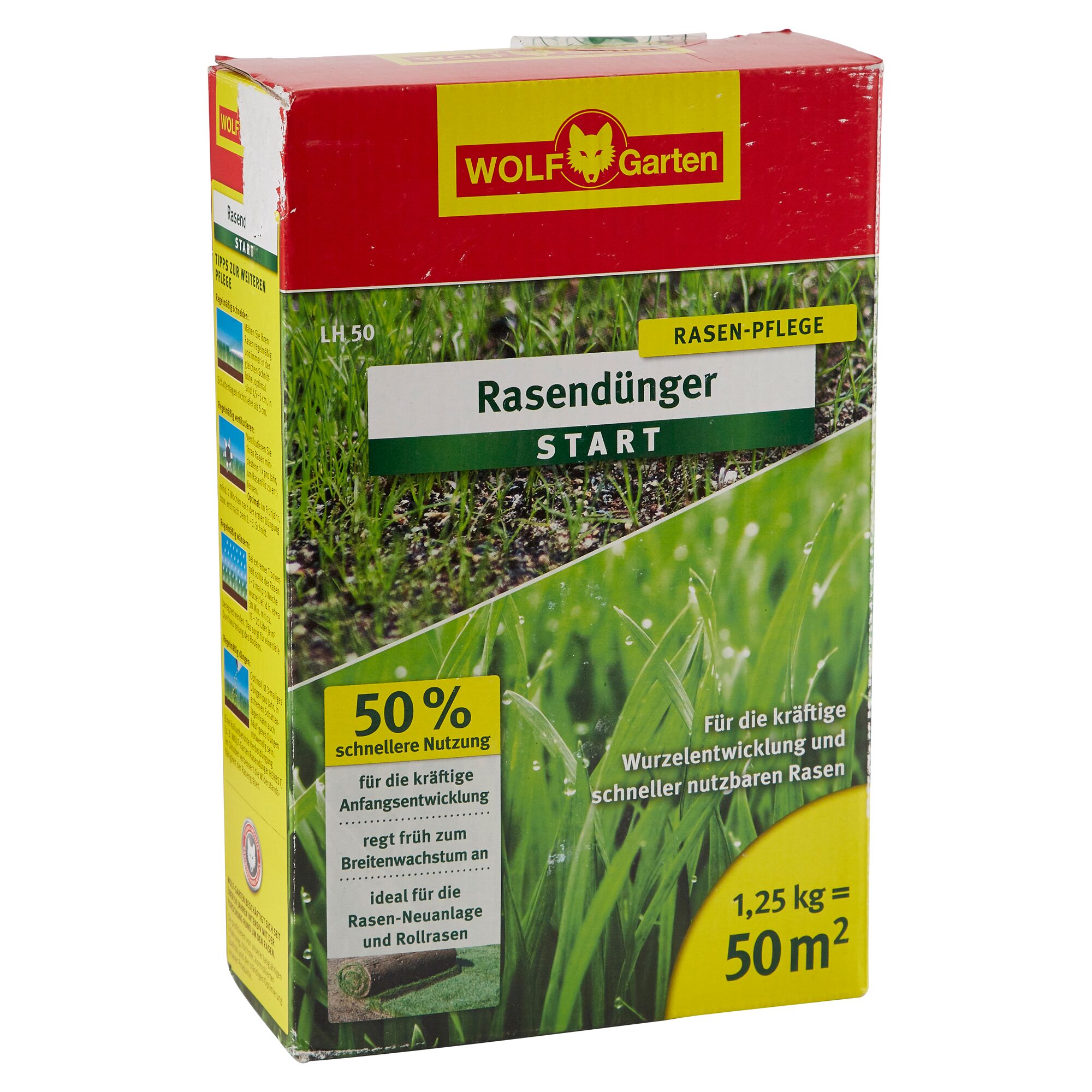 Wolf Garten Rasendünger Start 1,25 kg für 50 m²