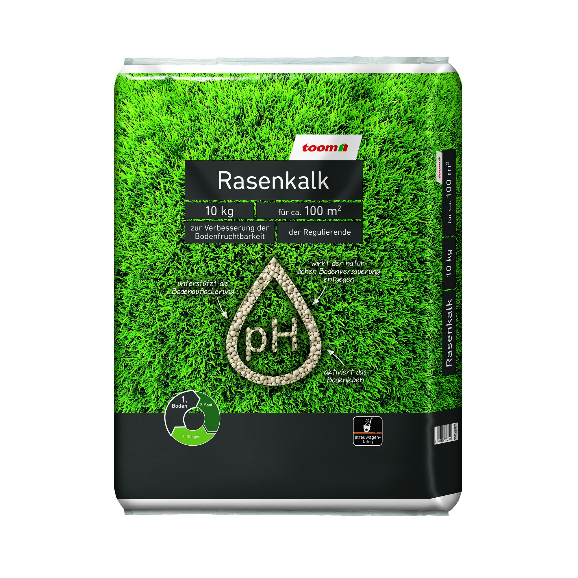 Rasenkalk 10 kg toom + product picture