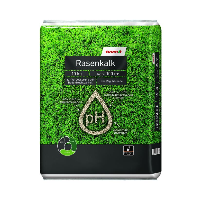 Toom Rasenkalk 10 kg für ca. 100 m²