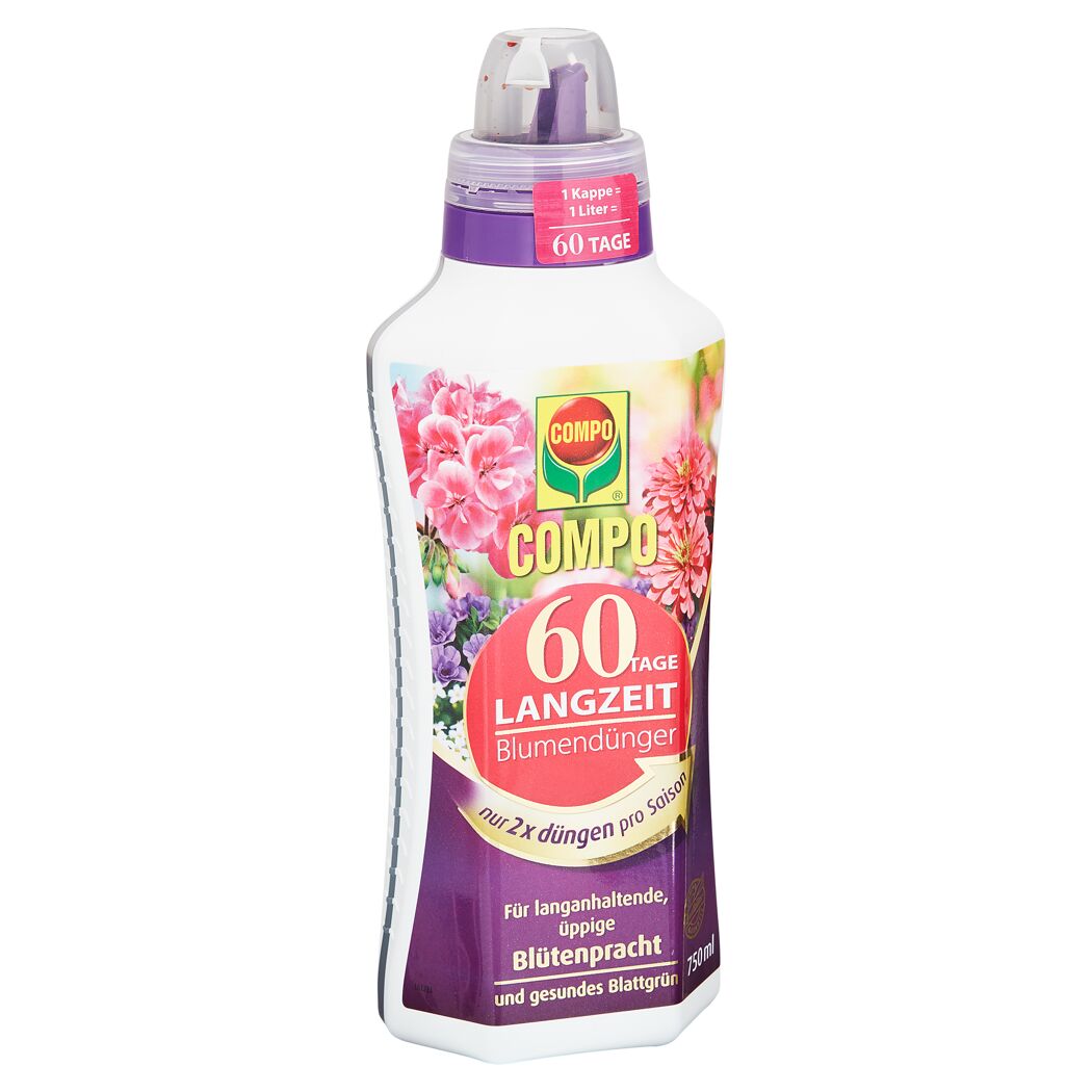 COMPO Langzeit-Blumendünger, 750 ml Flasche