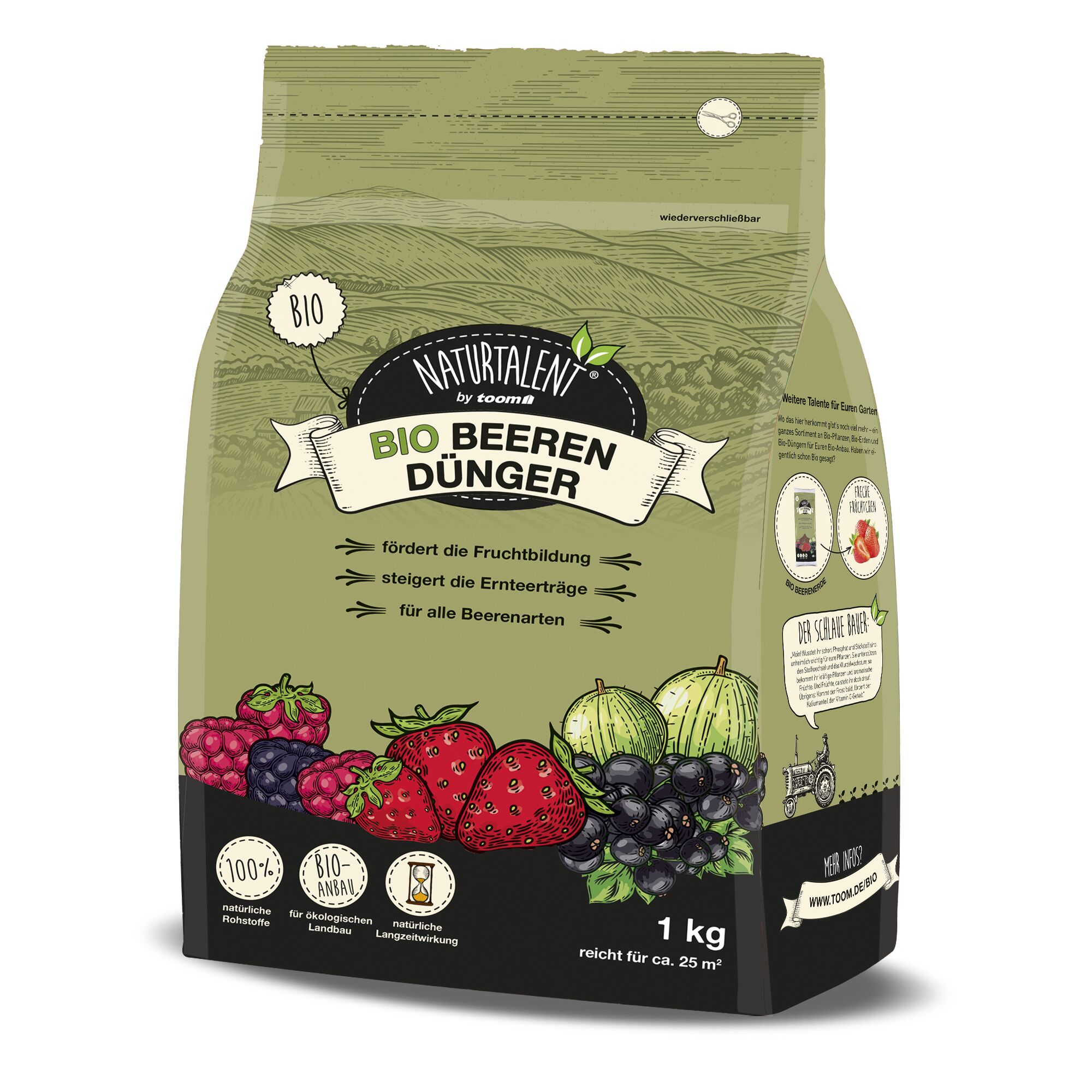 Bio Beerendünger von toom, 1 kg