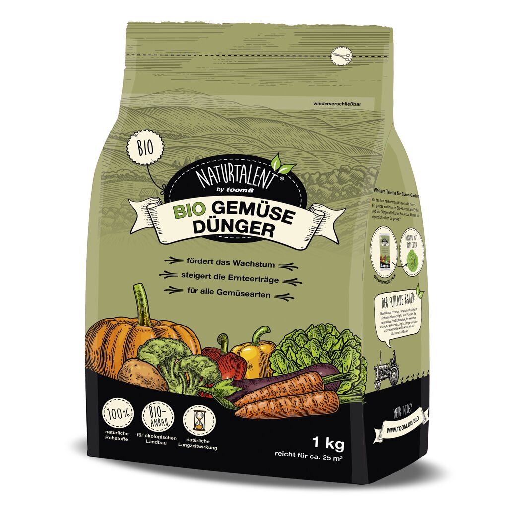 Naturtalent Bio Gemüsedünger 1 kg