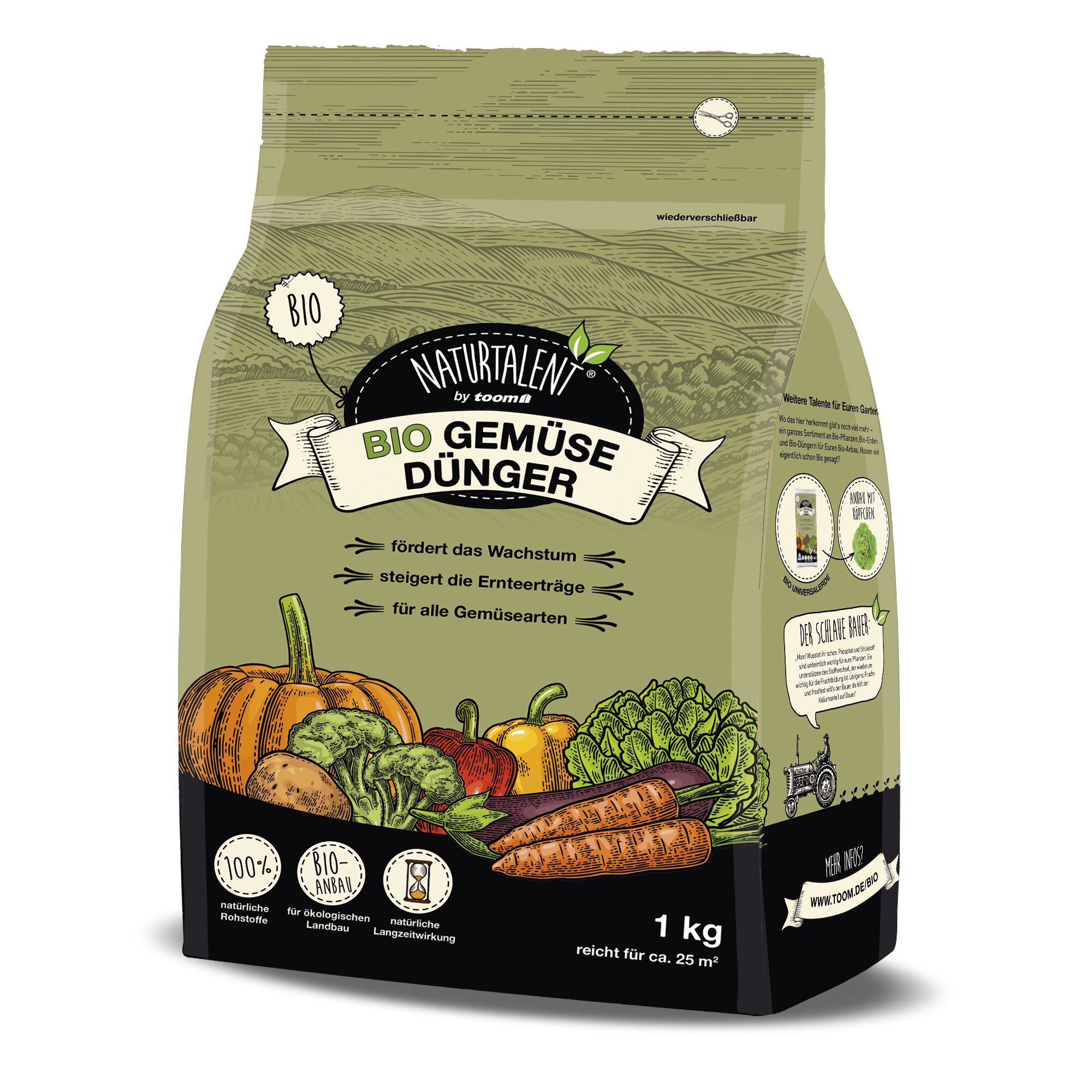 Naturtalent Bio Gemüsedünger 1 kg