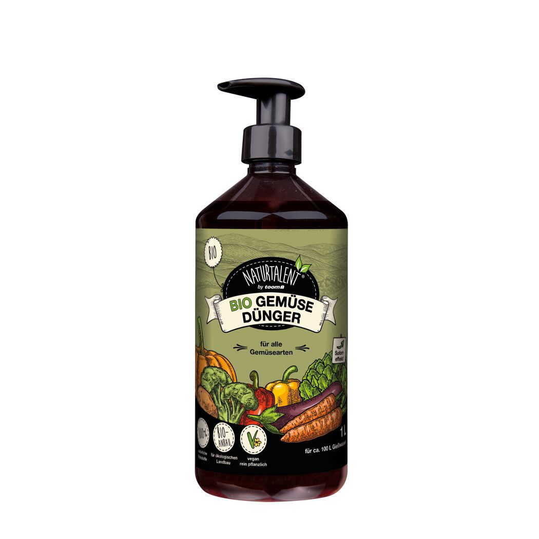 Naturtalent Bio Gemüsedünger 1 L Flasche