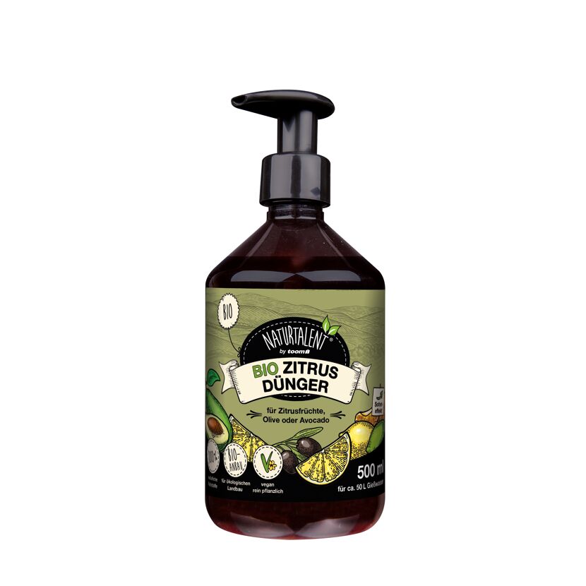 Bio Naturtalent Zitrusdünger 500ml Flasche