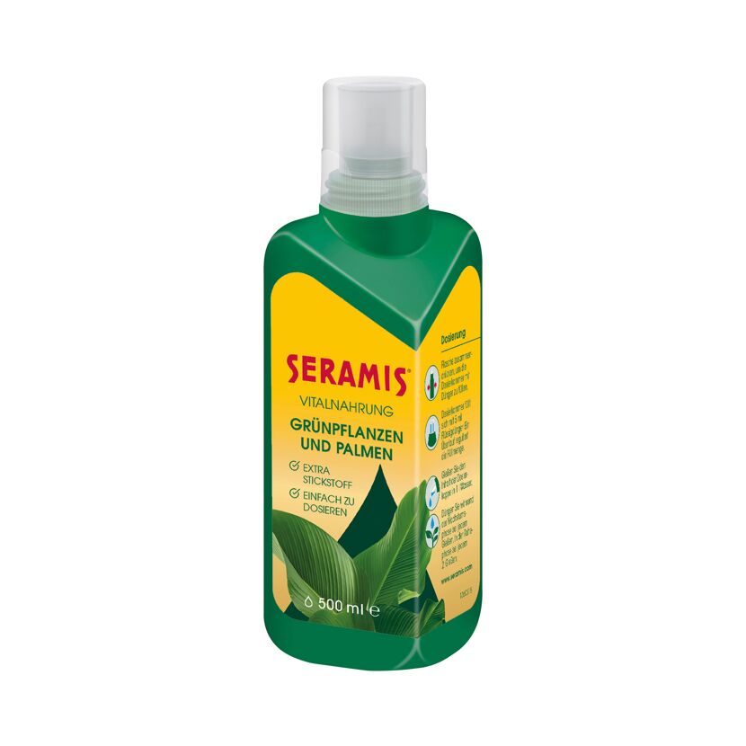 Seramis Vitalnahrung für Grünpflanzen und Palmen, 500 ml Flasche