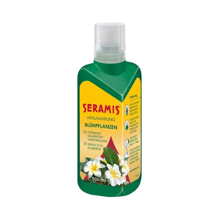 Seramis Vitalnahrung für Blühpflanzen, 500 ml Flasche