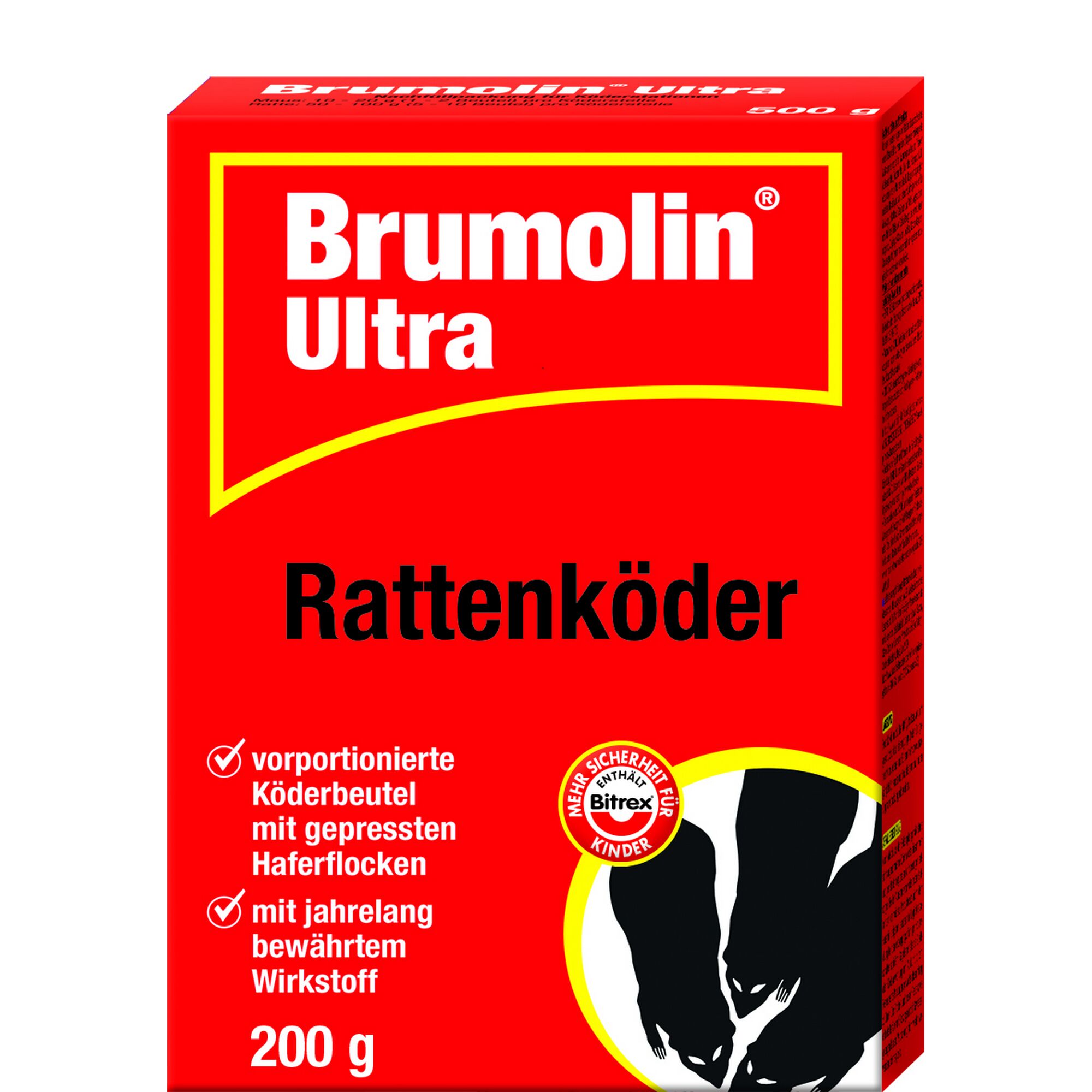 Brumolin Ultra Rattenköder 200 g
