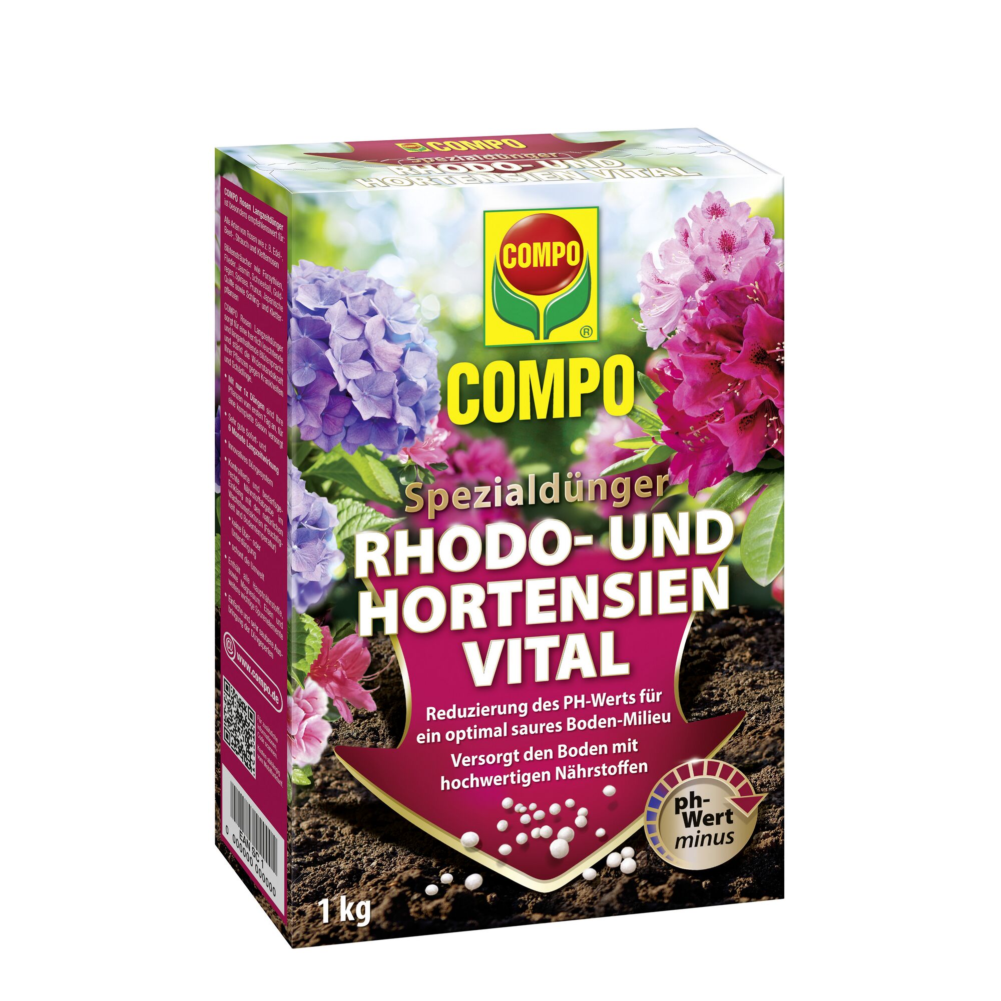 COMPO Spezialdünger für Rhododendren und Hortensien