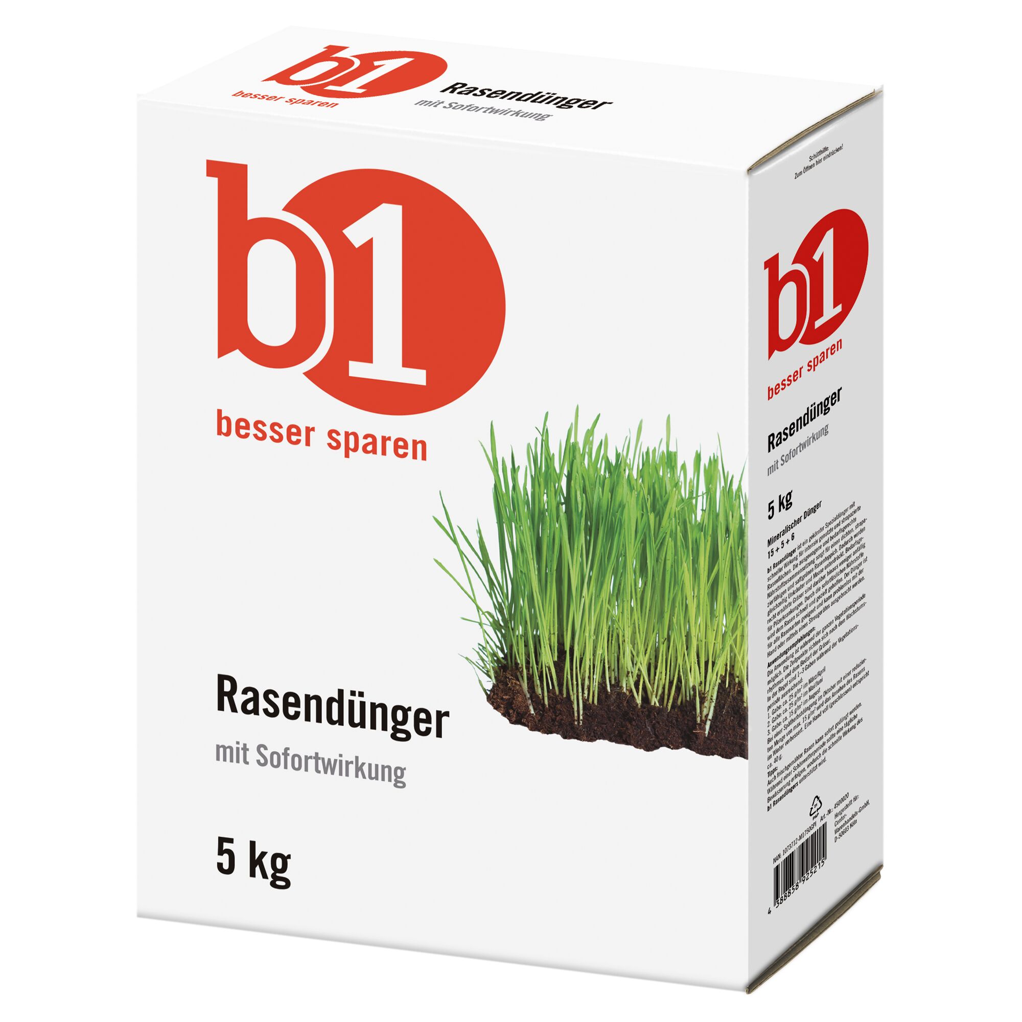 b1 Rasendünger mit Sofortwirkung 5 kg