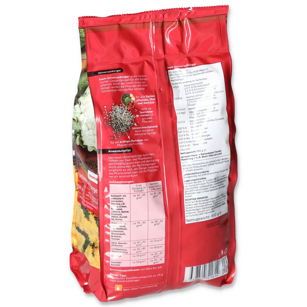 toom Universaldünger 850 g