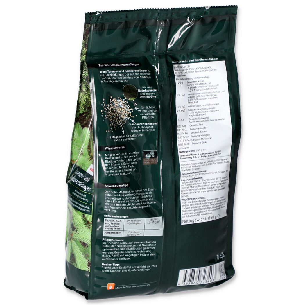 toom Tannen- und Koniferendünger 850 g