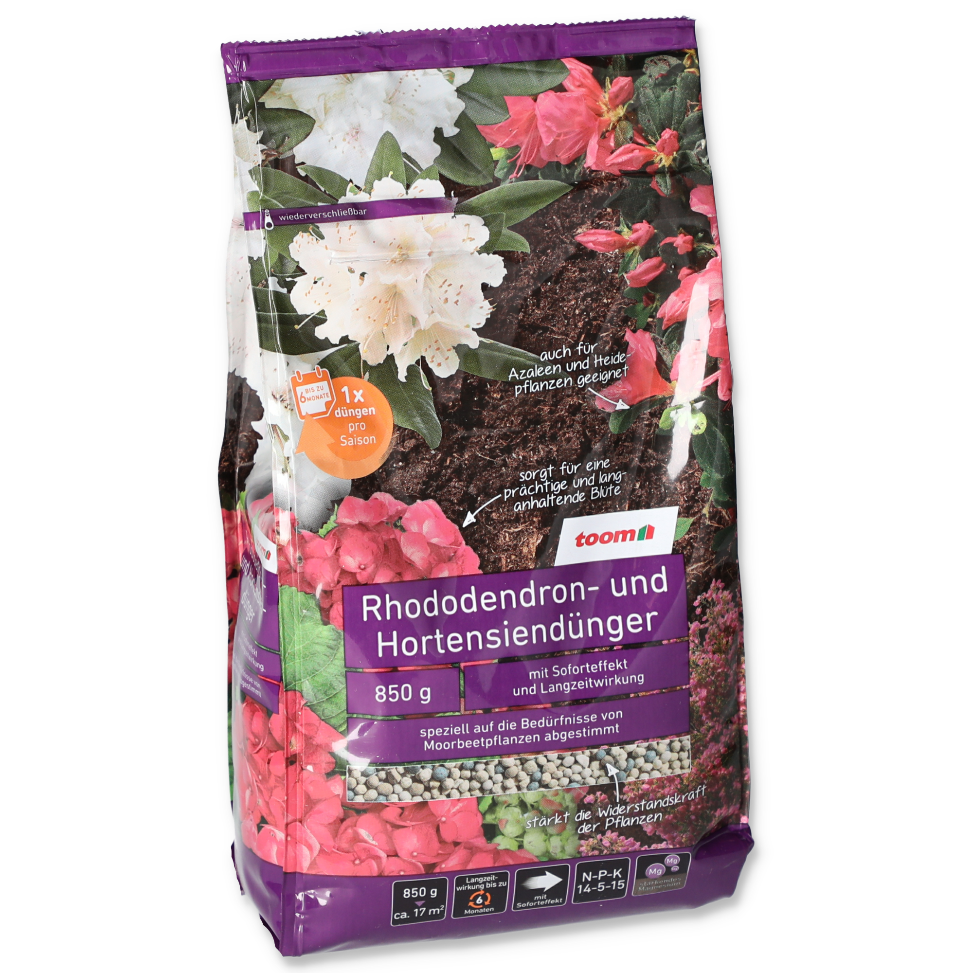 Rhododendron- und Hortensiendünger 850 g + product picture
