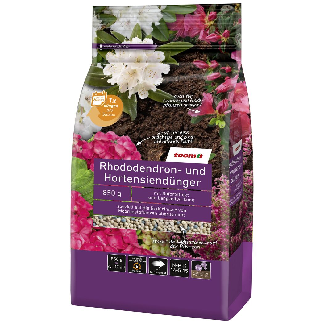 Toom Rhododendron- und Hortensiendünger 850 g