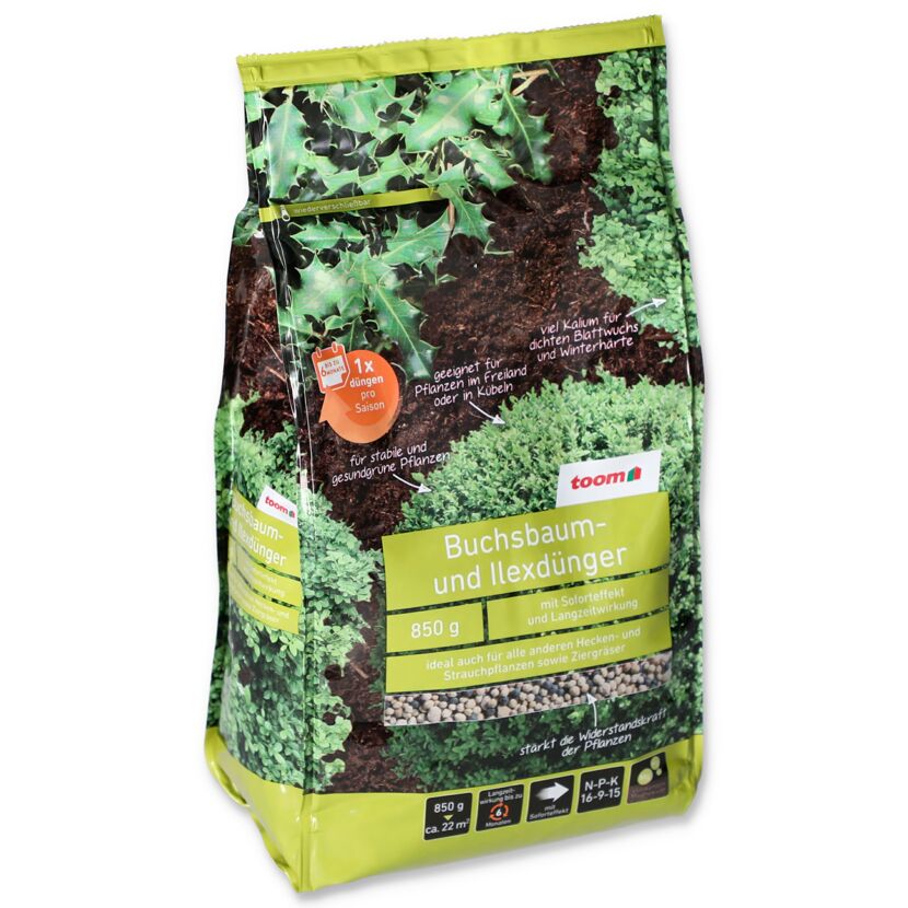 Toom Buchsbaum- und Ilexdünger 850 g