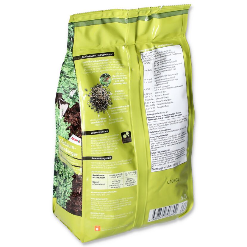 toom Buchsbaum- und Ilexdünger 850 g