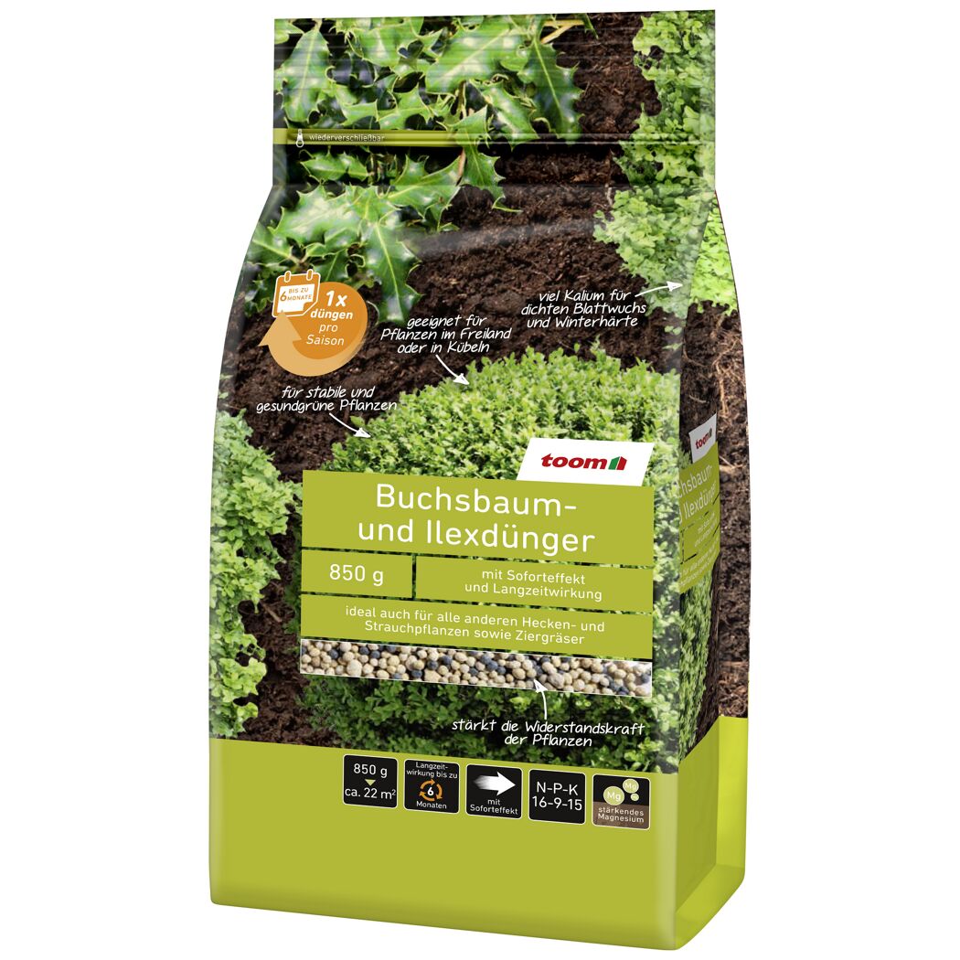 Toom Buchsbaum- und Ilexdünger 850 g