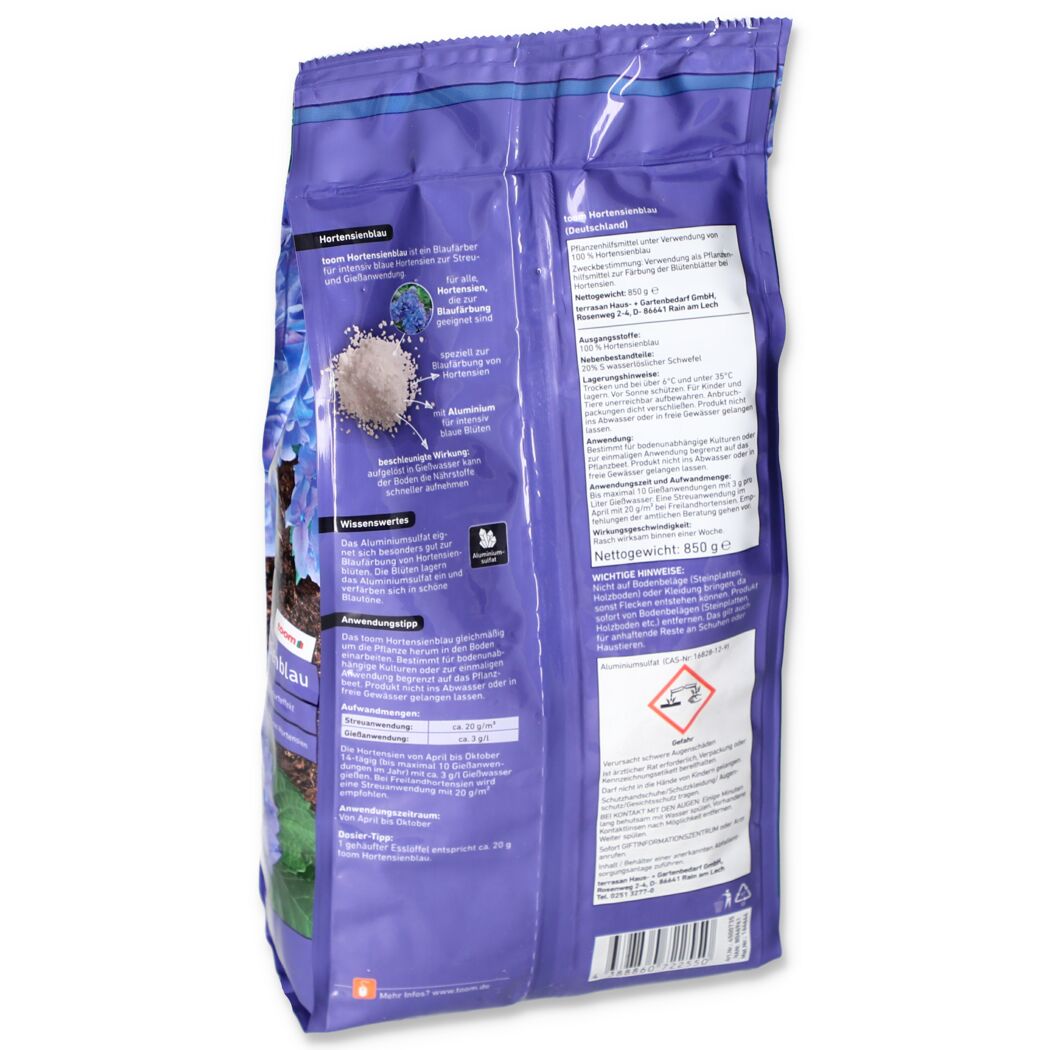 toom Hortensienblau 850 g