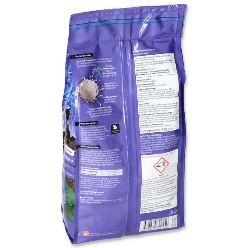 toom Hortensienblau 850 g
