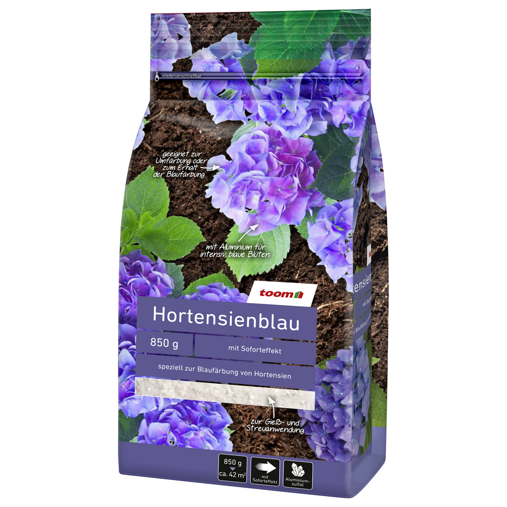 toom Hortensienblau 850 g