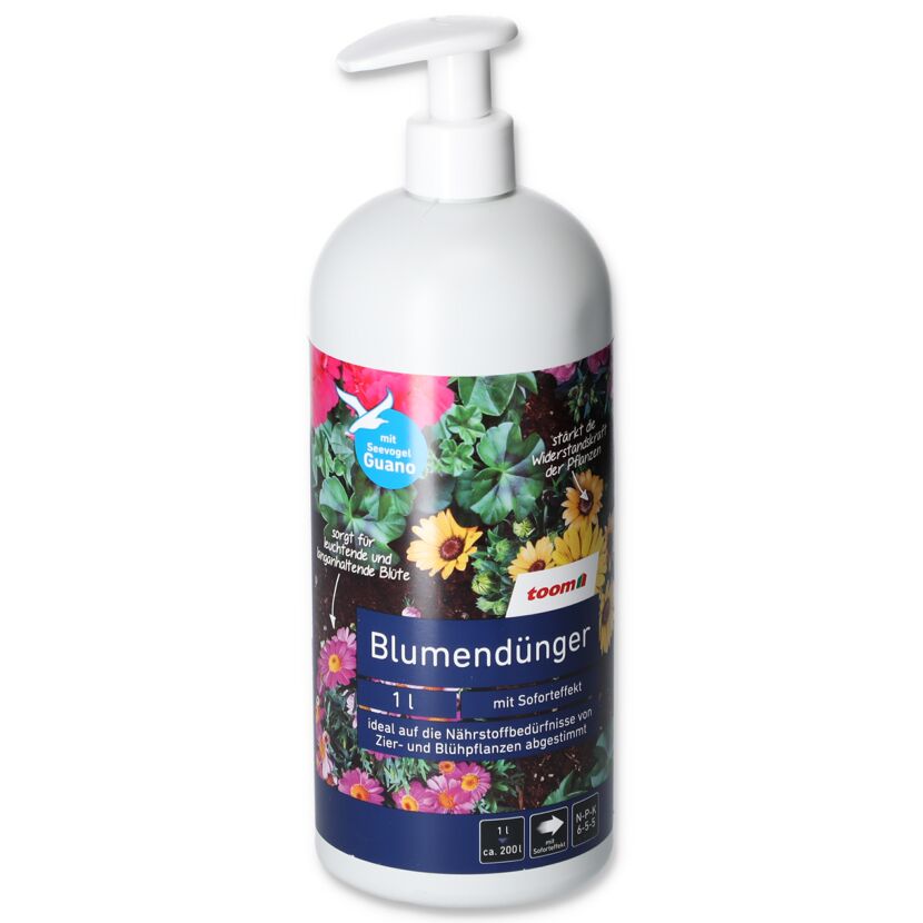 toom Blumendünger 1 l Flasche