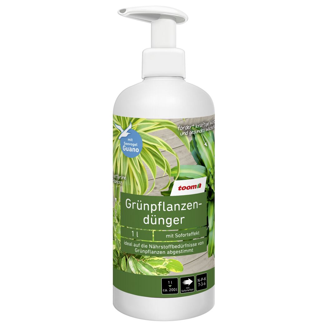 toom Grünpflanzendünger 1l Flasche