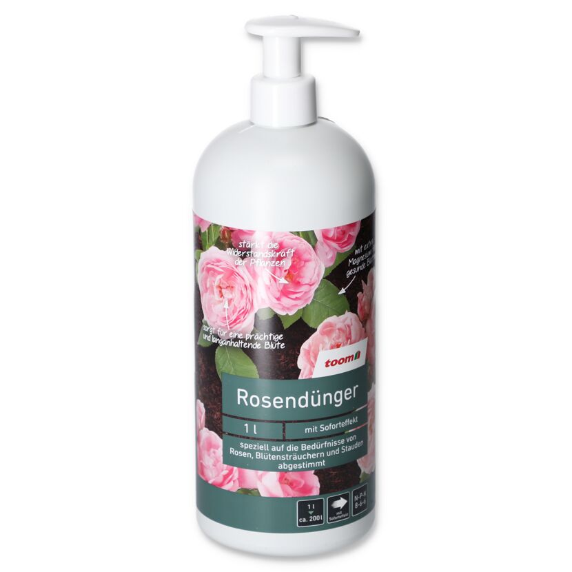 toom Rosendünger 1l Flasche