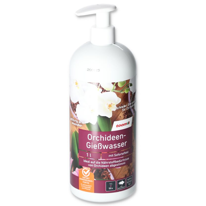 Orchideen-Gießwasser von toom