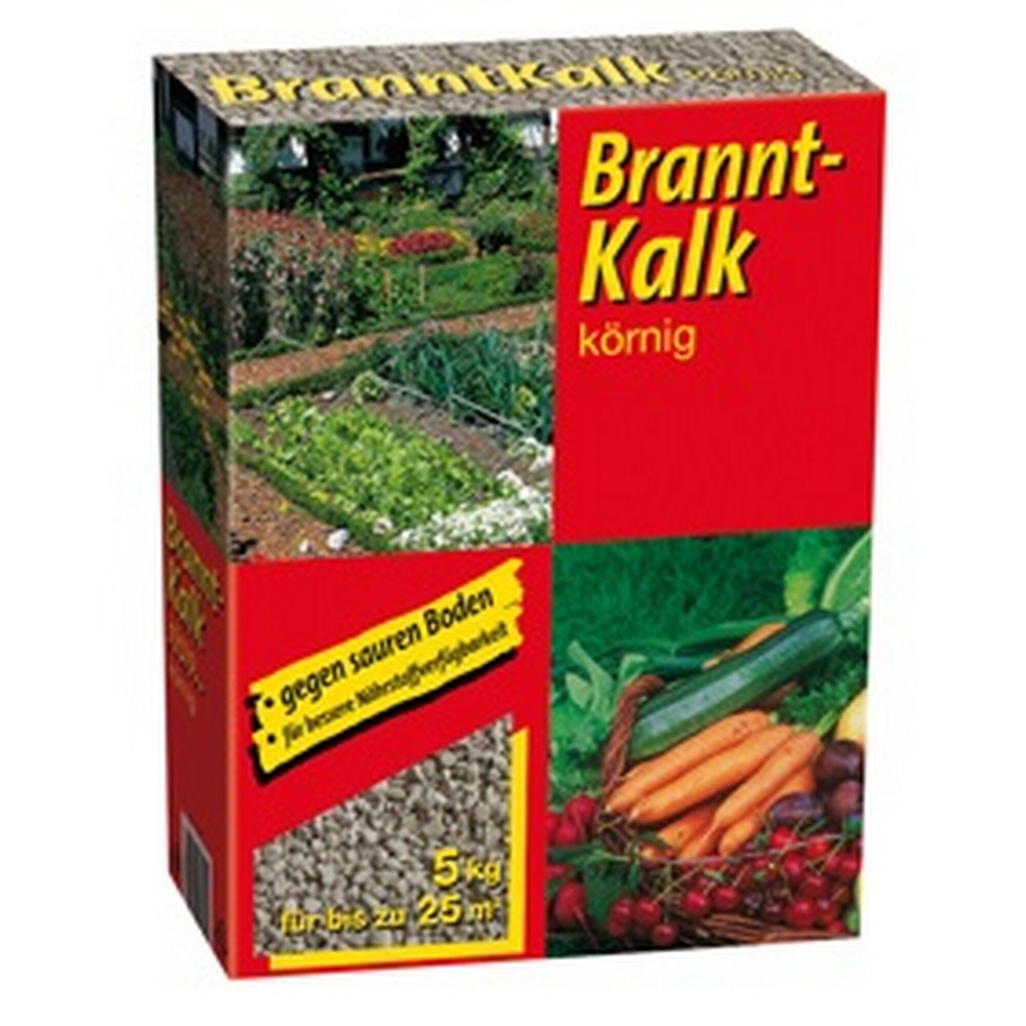 Branntkalk 5 kg für bis zu 25 m²