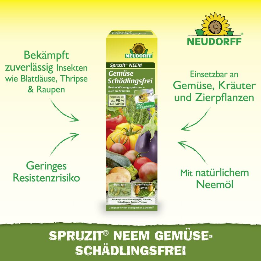 Spruzit Neem Gemüse-Schädlingsfrei 75 ml