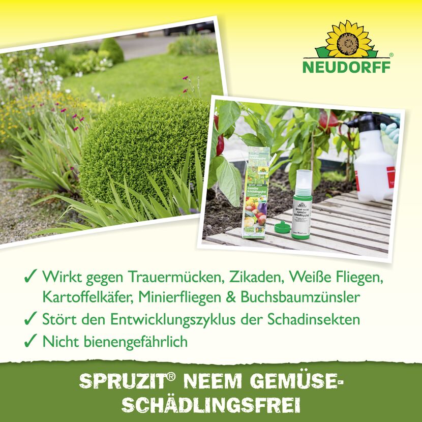 Spruzit Neem Gemüse-Schädlingsfrei 75 ml