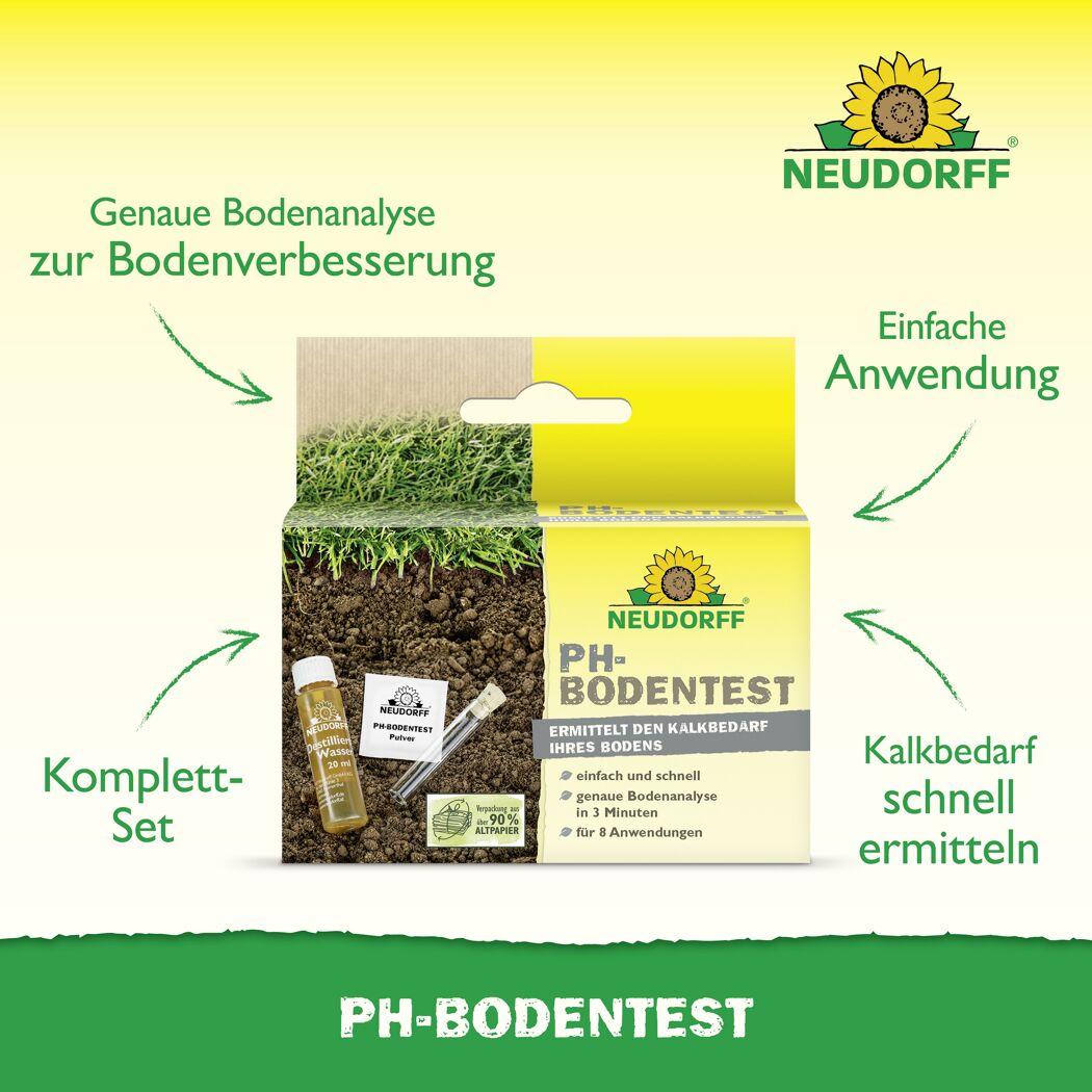 PH-Bodentest-Set 8 x 1,5 g