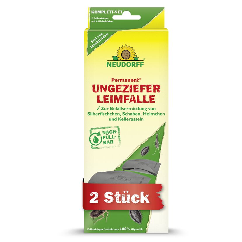 Permanent Ungeziefer Leimfalle 2 Stück