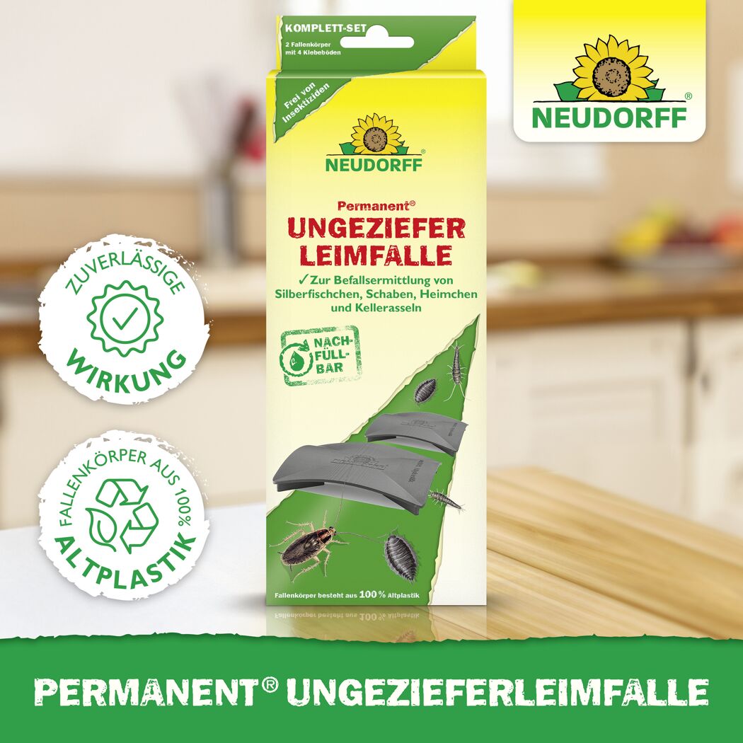 Permanent Ungeziefer Leimfalle 2 Stück