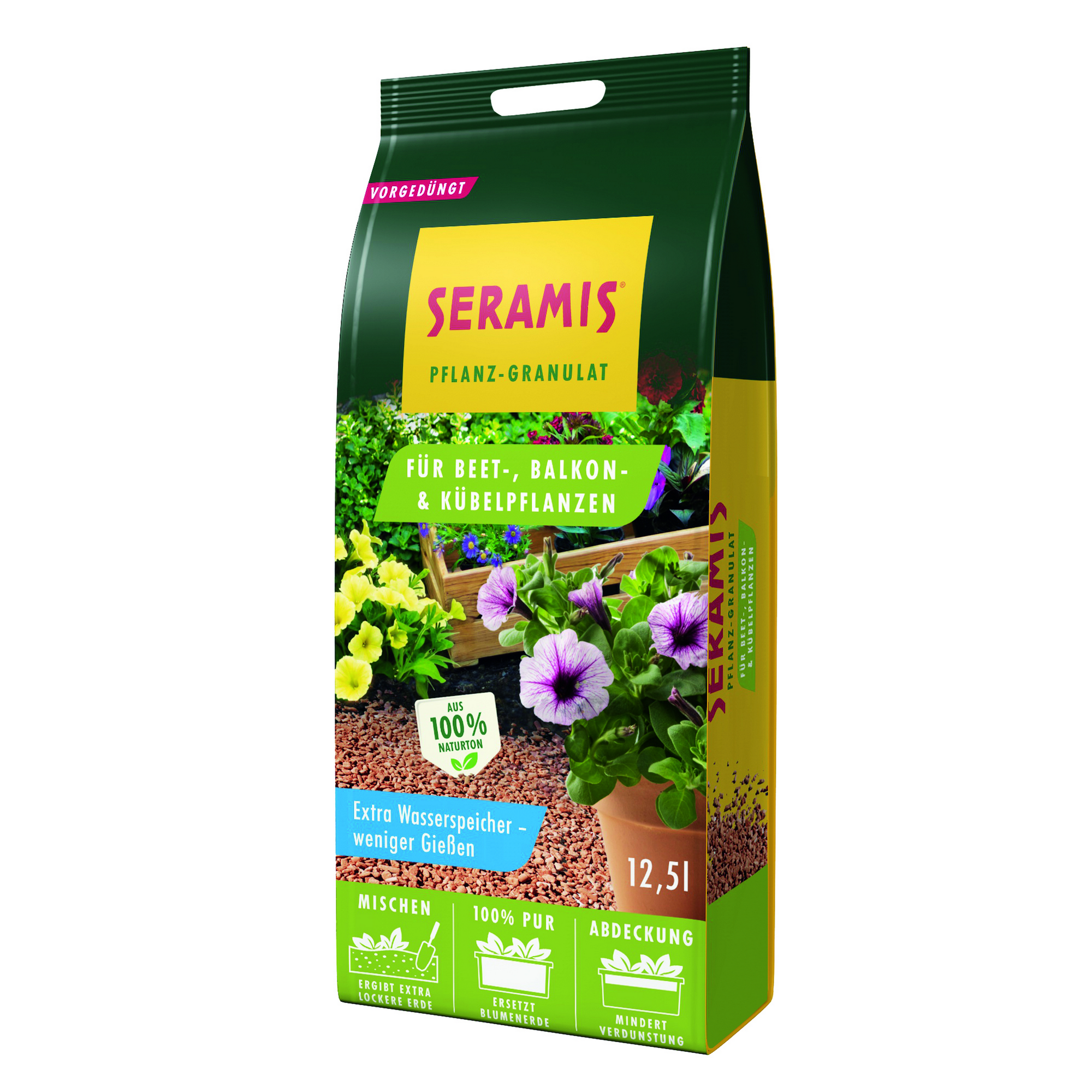 Pflanz-Granulat für Beet,- Balkon- und Kübelpflanzen 12,5 Liter + product picture