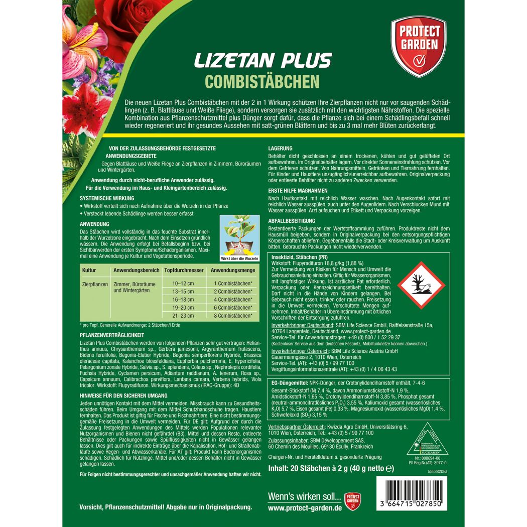 Lizetan Plus Combistäbchen