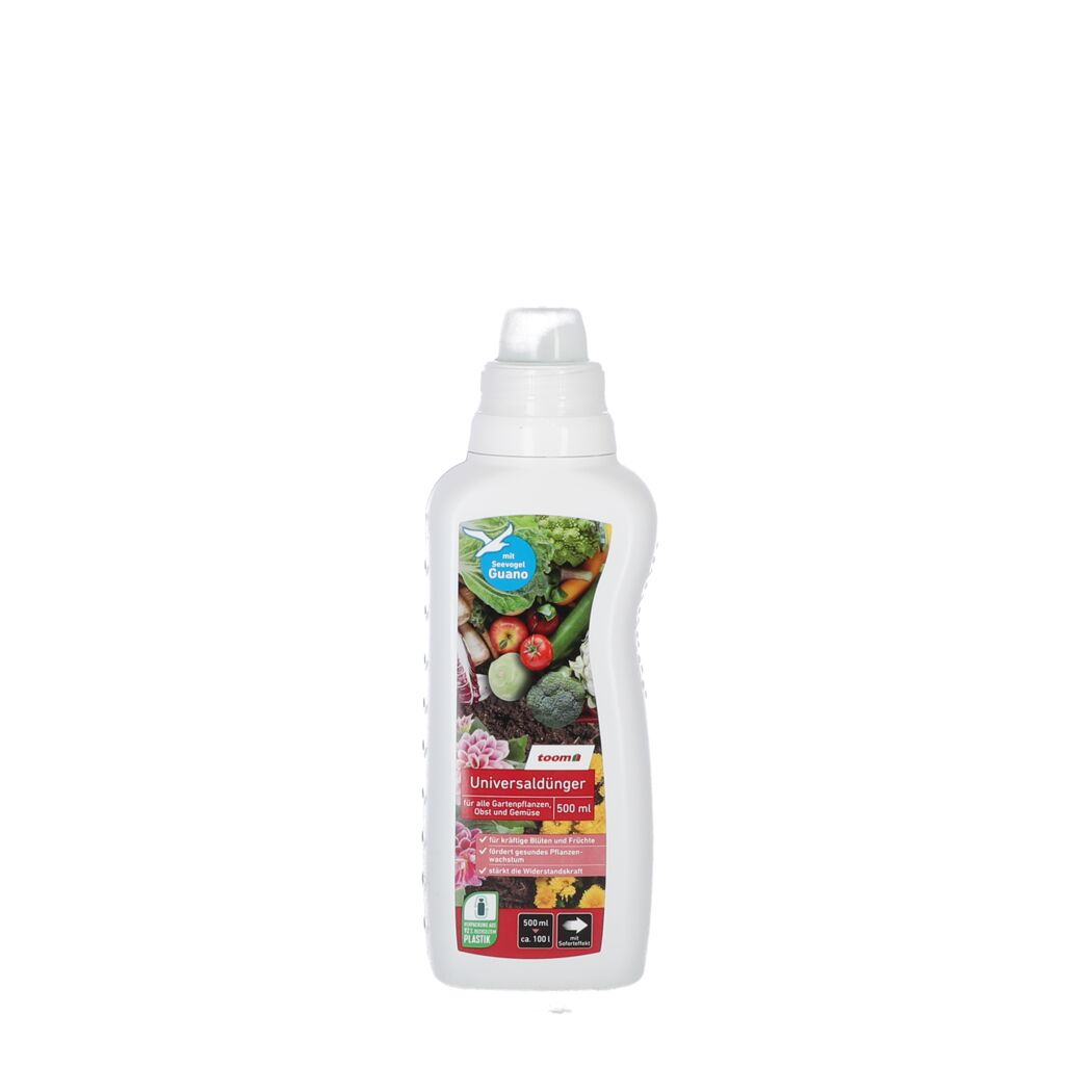 Toom Universaldünger mit Seevogel Guano, 500 ml Flasche