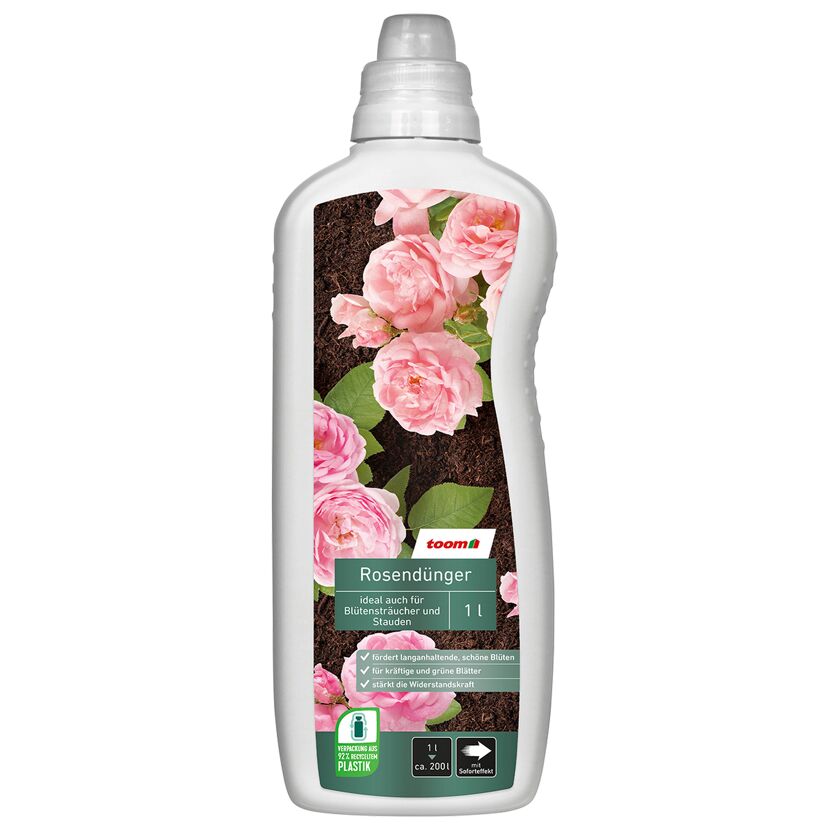 Toom Rosendünger 1l Flasche