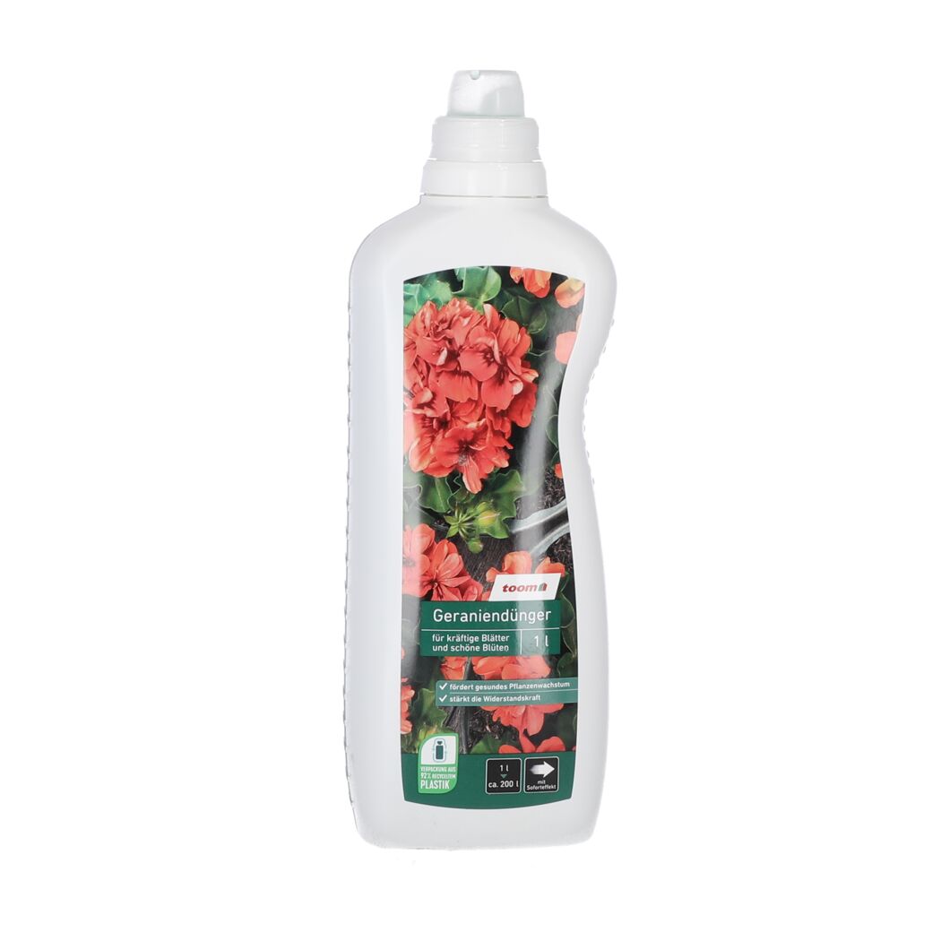 Toom Geraniendünger 1l Flasche