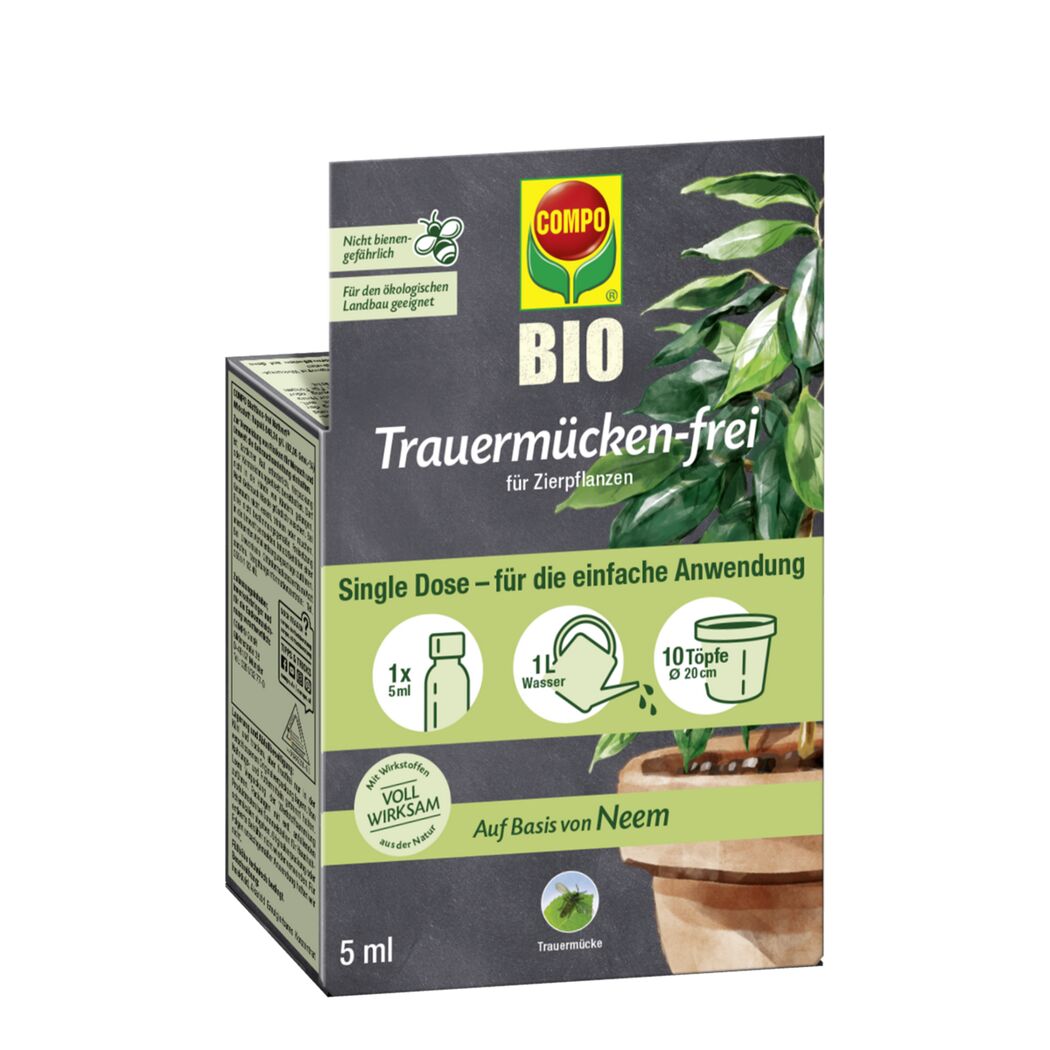 COMPO BIO Trauermücken-frei für Zierpflanzen