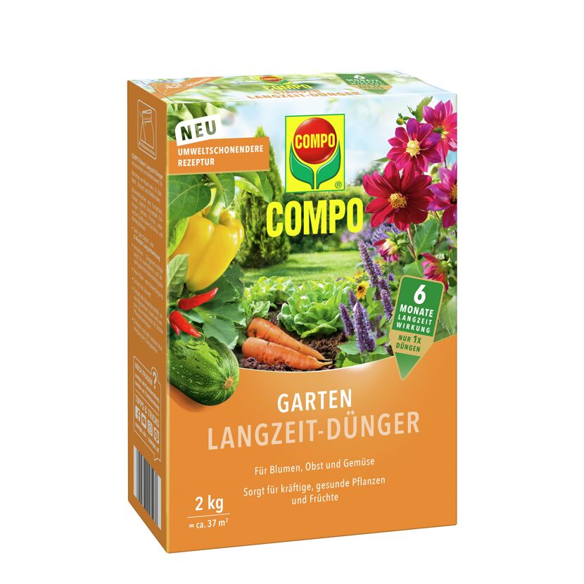 COMPO Garten Langzeit-Dünger 2 kg für 6 Monate