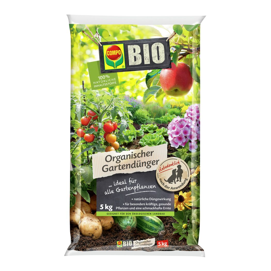 COMPO BIO Organischer Gartendünger 5 kg