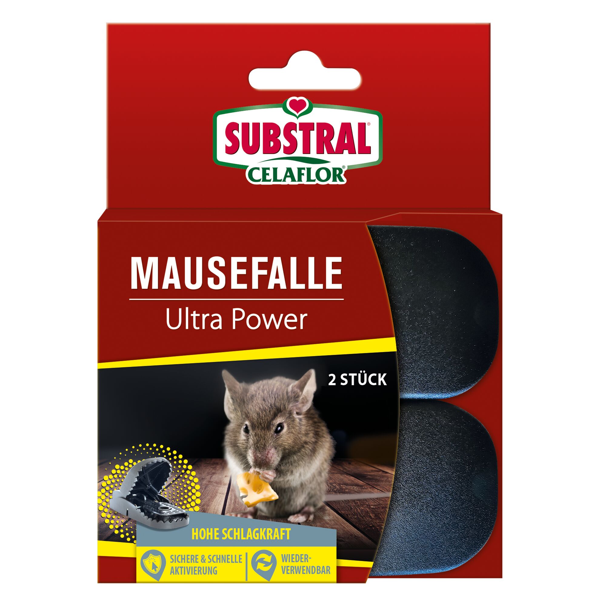 Substral Celaflor Mausefalle Ultra Power 2 Stück
