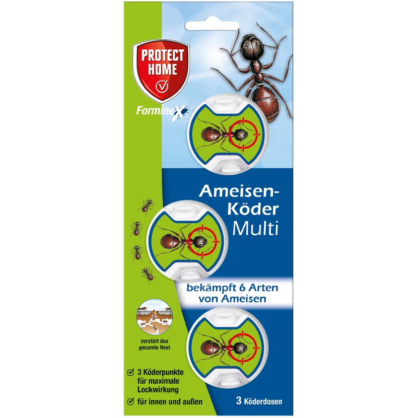 Protect Home Forminex Ameisen-Köder Multi 3 Köderdosen