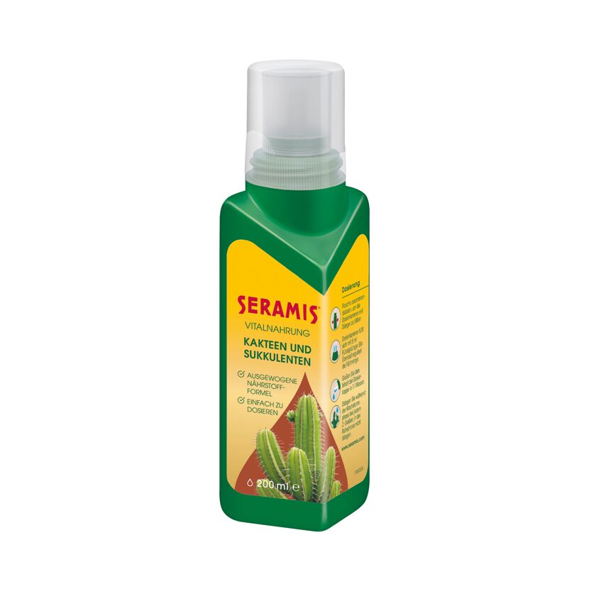 Seramis Vitalnahrung für Kakteen und Sukkulenten, 200ml Flasche