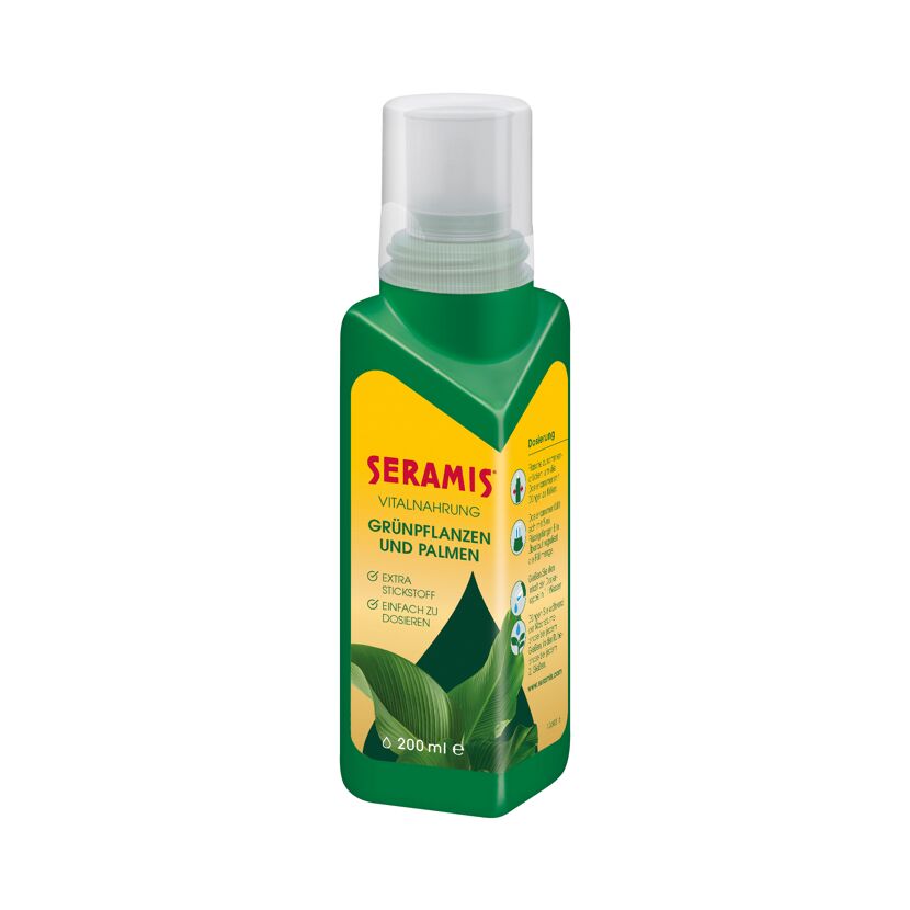 Seramis Vitalnahrung für Grünpflanzen und Palmen, 200 ml Flasche