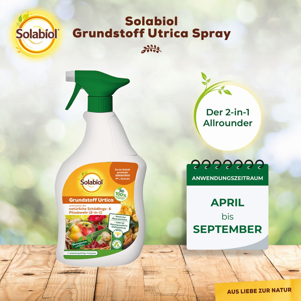 Grundstoff-Spray mit Urtica 1 l